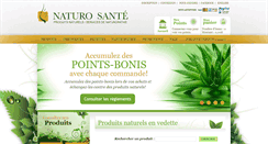 Desktop Screenshot of naturosante.net